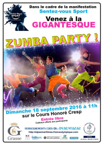 SENTEZ _ VOUS SPORT 2016 ZUMBA