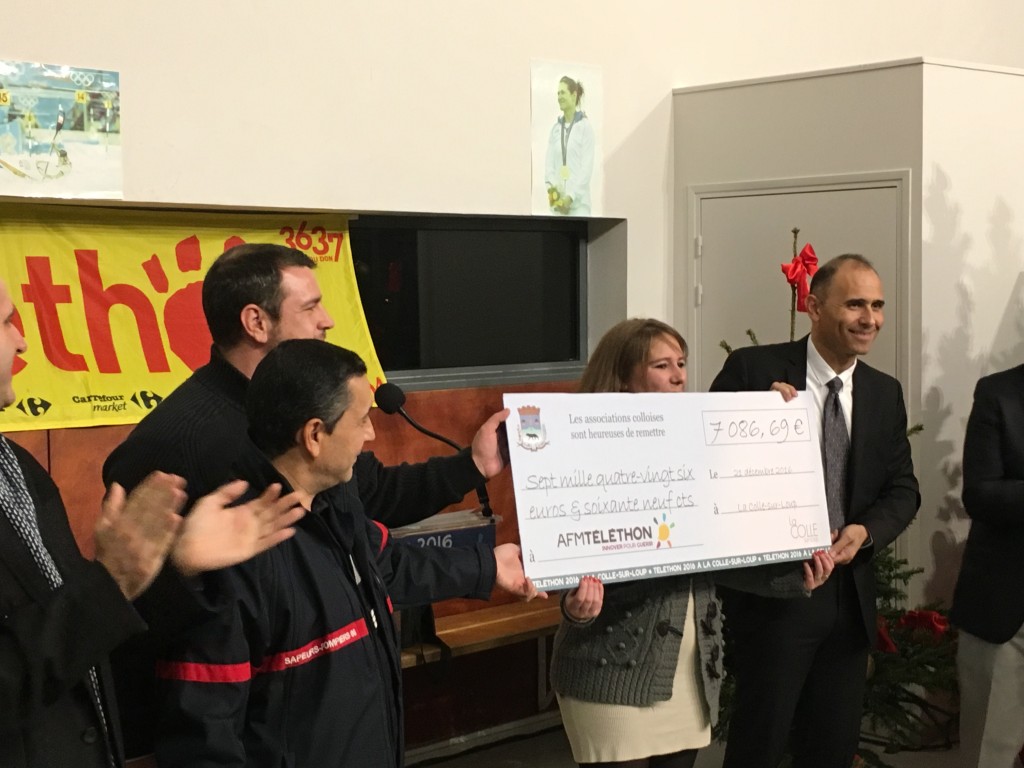 Cheque Téléthon